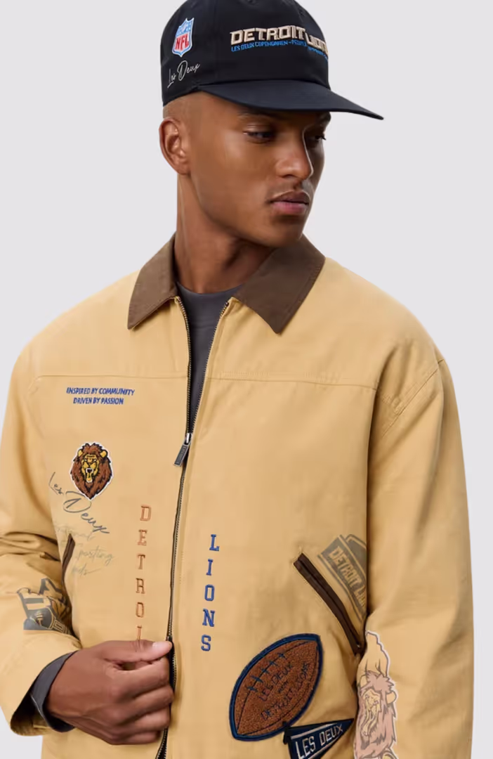 NFL AOP Football Zipper Jacket