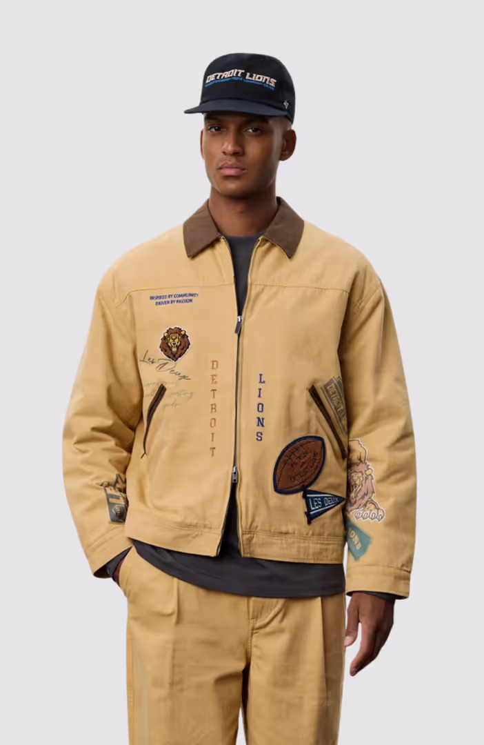 NFL AOP Football Zipper Jacket