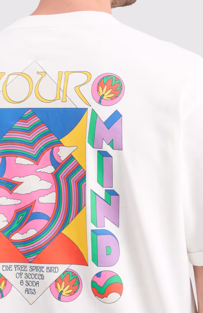 Loose Fit Back Artwork T-Shirt