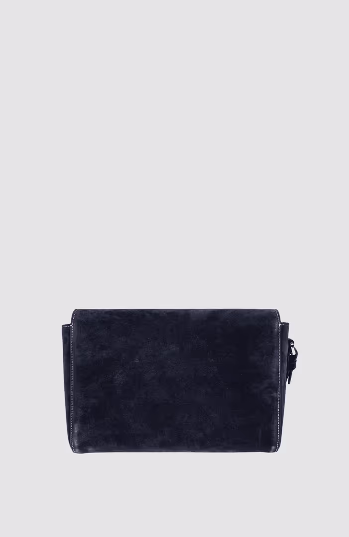 Twin Clutch Suede