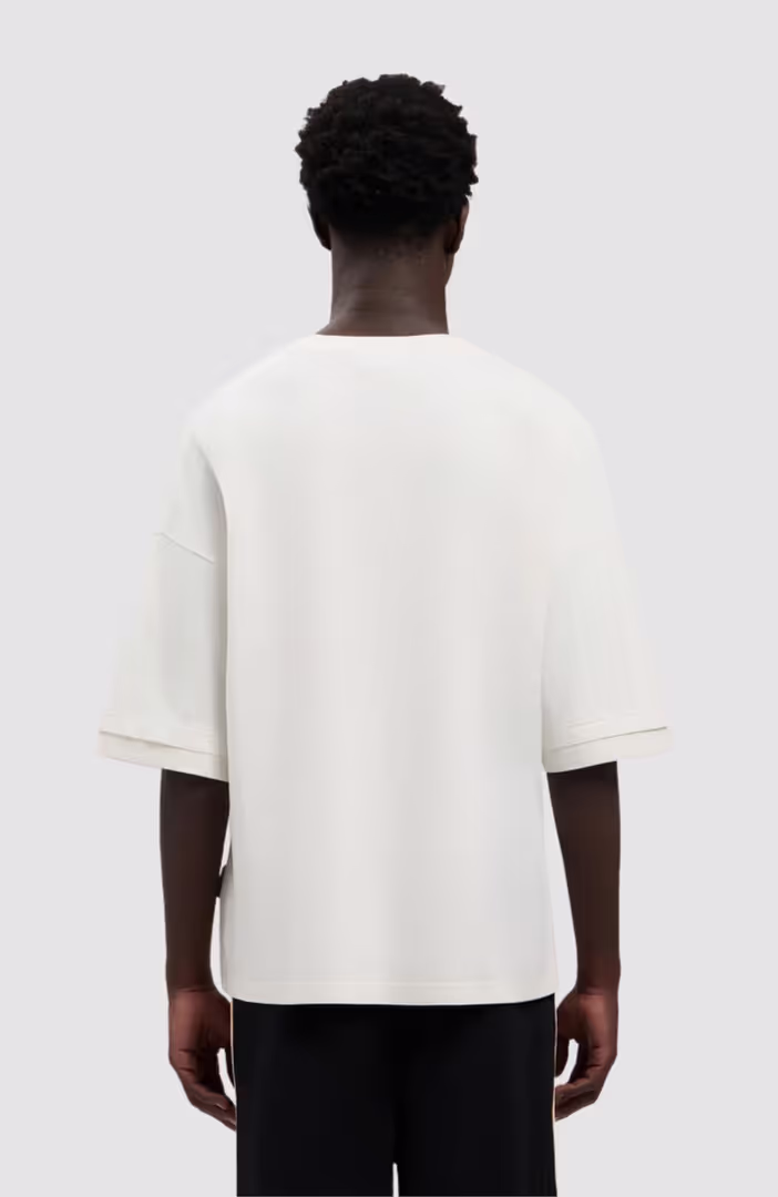 Curved Logo Loose Double Tee