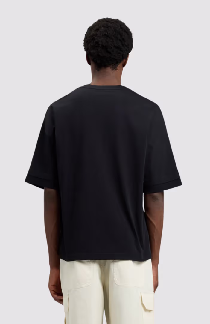 Curved Logo Loose Double Tee