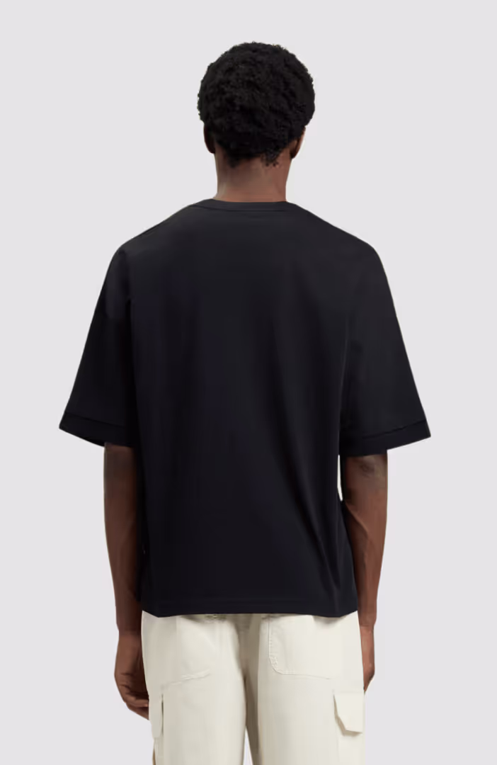 Curved Logo Loose Double Tee