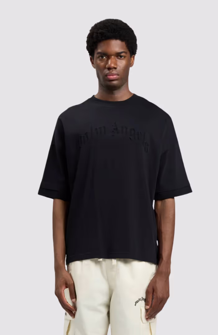 Curved Logo Loose Double Tee