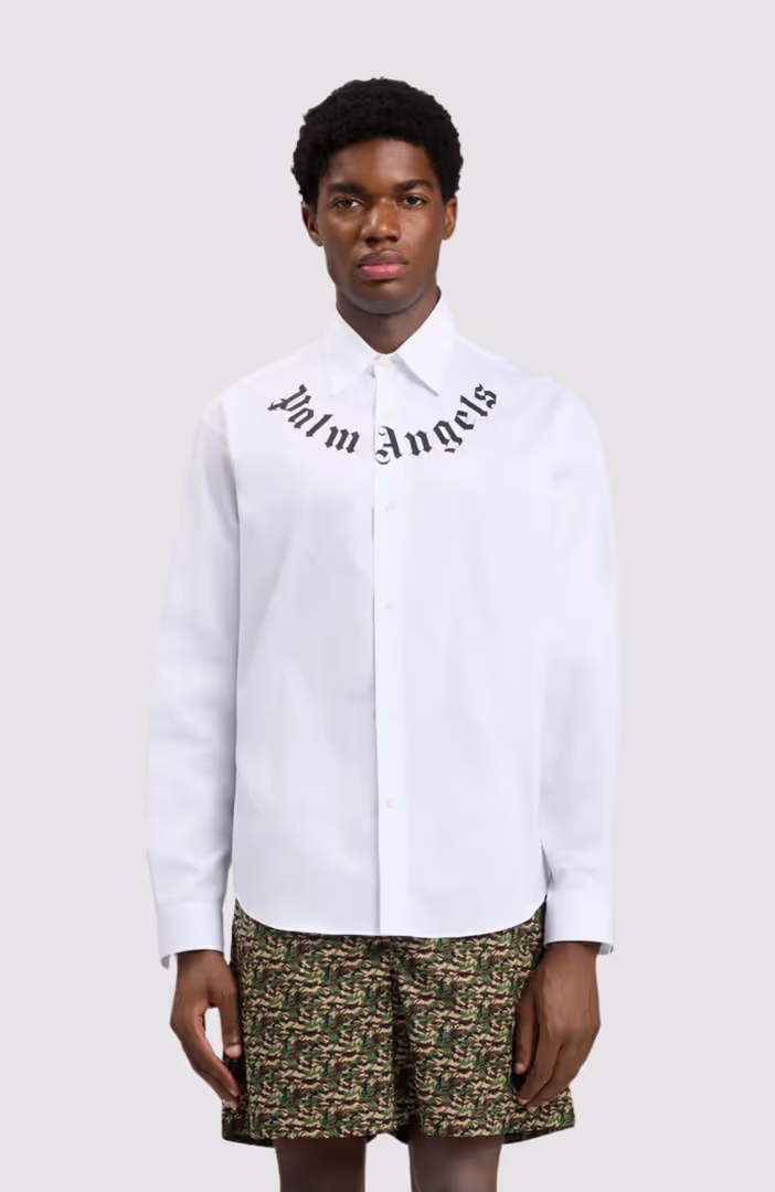 Neck Logo Shirt L/S