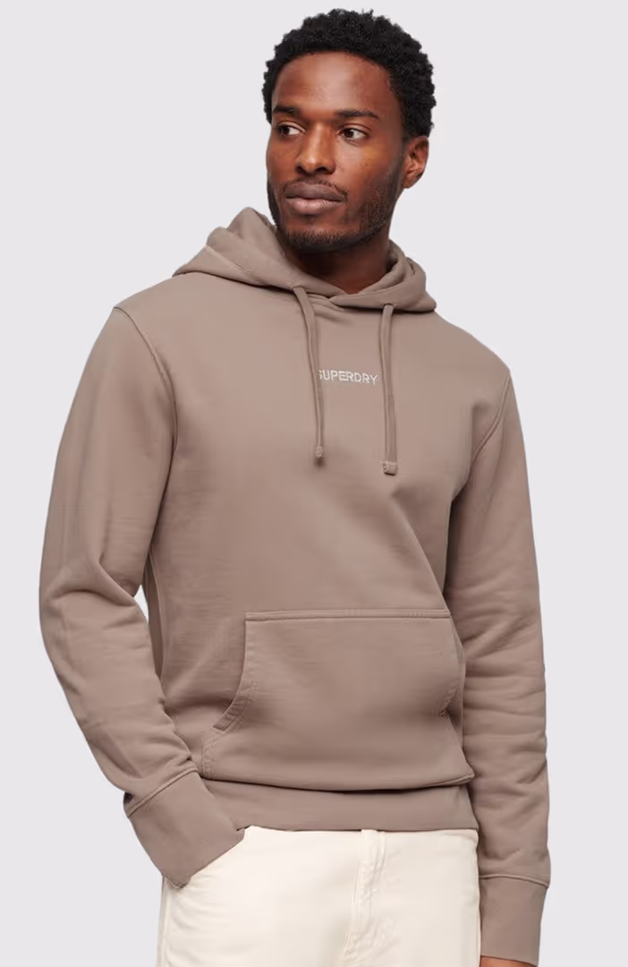 Micro Logo Graphic Loose Hood