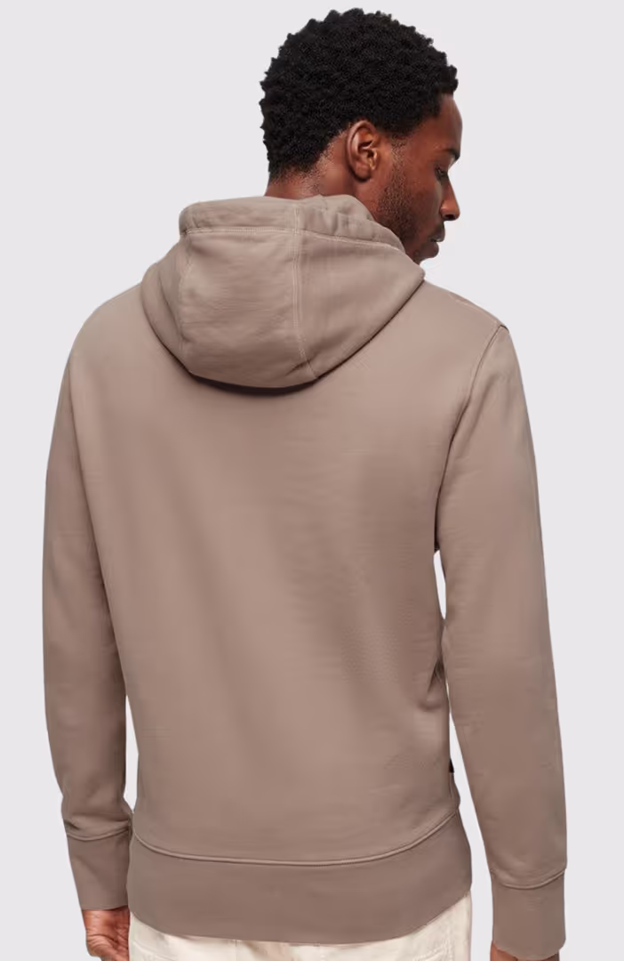 Micro Logo Graphic Loose Hood