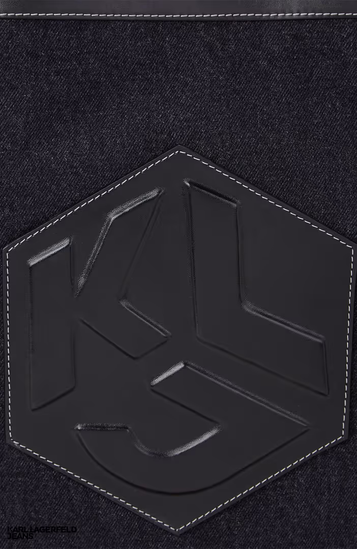 N/S Dnm Block Logo Tote
