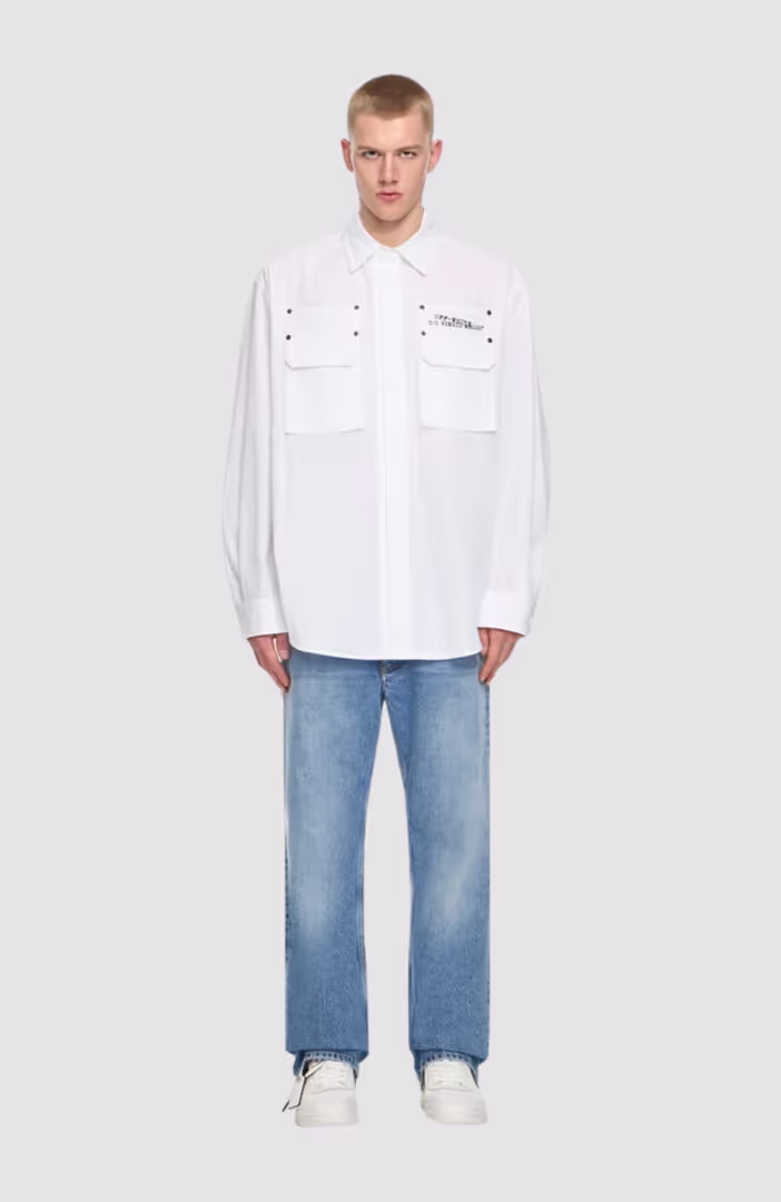 Script Arrow Overshirt