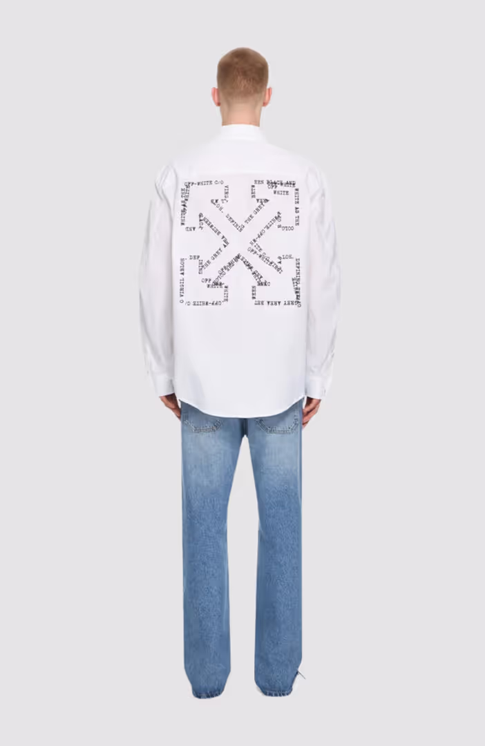 Script Arrow Overshirt