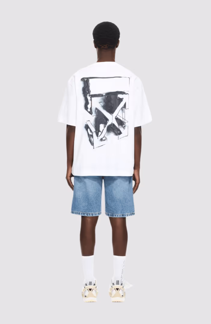 Rubbed Paint Arrows Skate T-Shirt