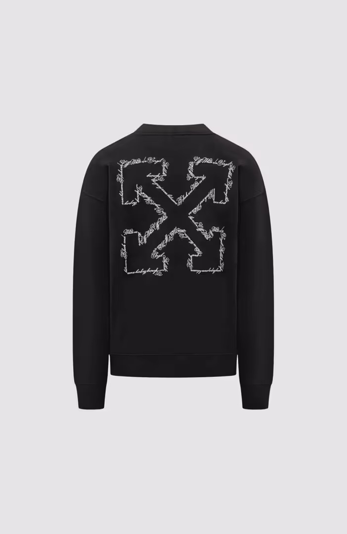 Script Arrow Skate Crewneck