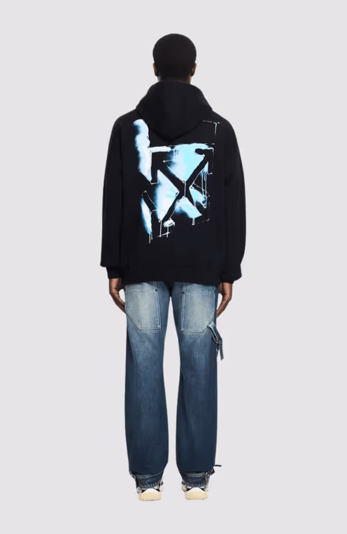 3D Arrow Spray Skate Hoodie