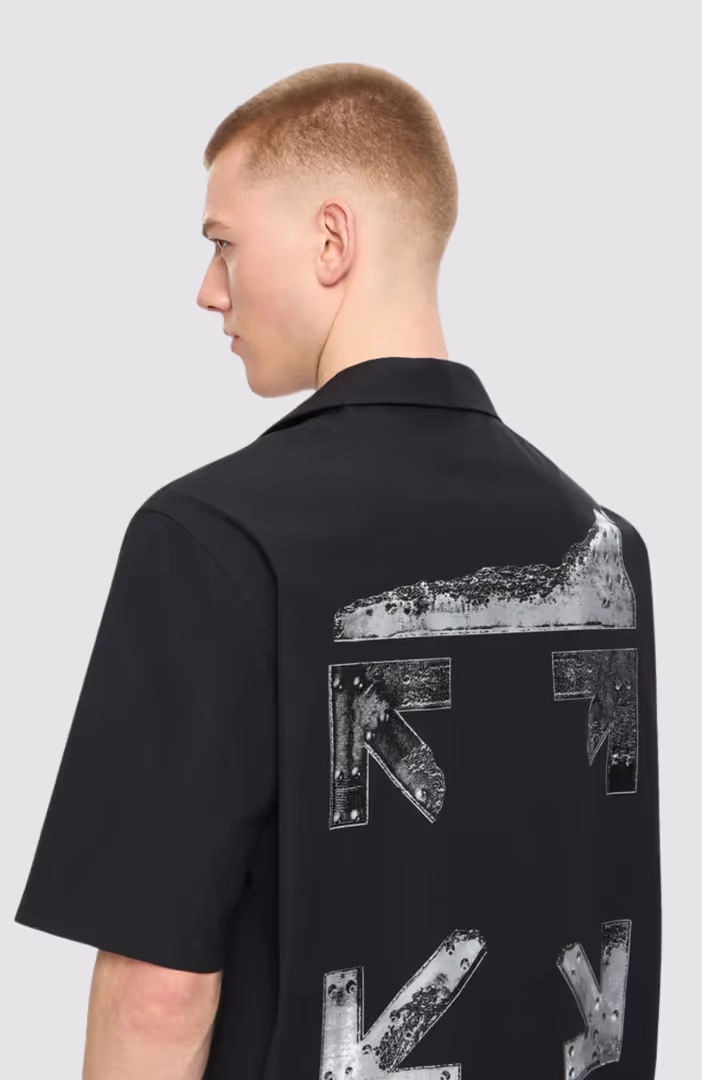 Metal Arrows Pop Bowling Shirt