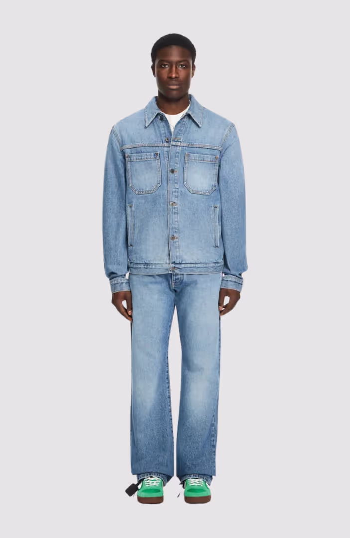 Half Arrow Skate Denim Jacket