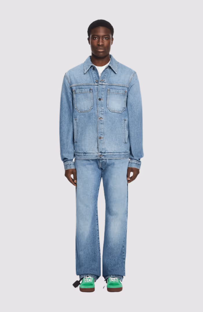 Half Arrow Skate Denim Jacket