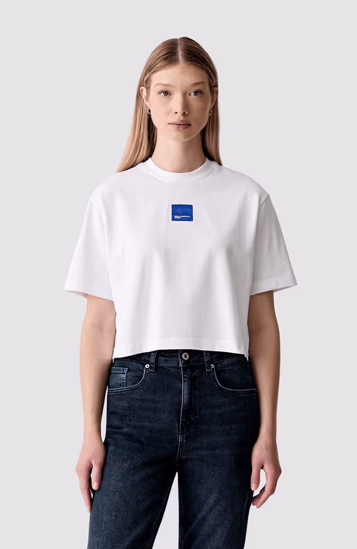 KLJ Reg Boxy Patch Tee