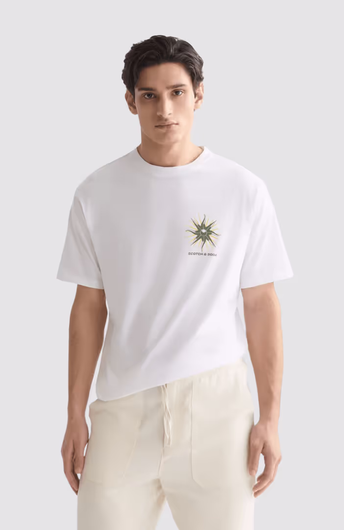 Front and back artwork regularfit Tshirt