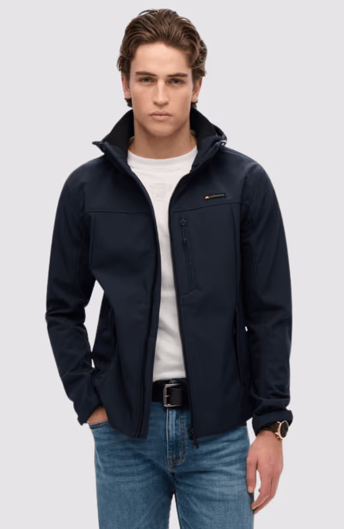 Hooded Soft Shell Trekker Jkt