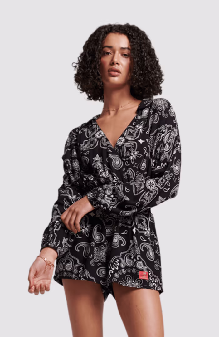 Vintage Beach Playsuit