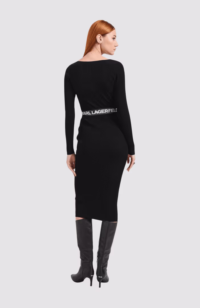 Lslv Logo Knit Dress