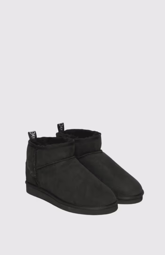 Suede Sherpa Mini Boot