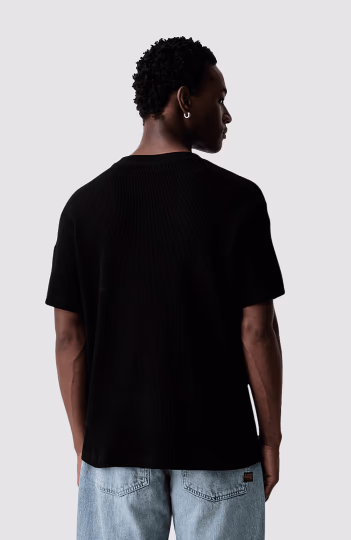 Klj Reg Ss Waffle Tee