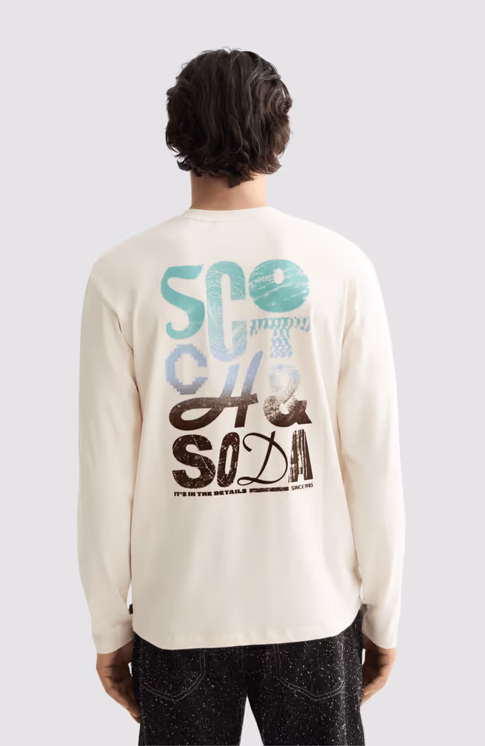 Relaxed Fit Artwork T-shirt LS