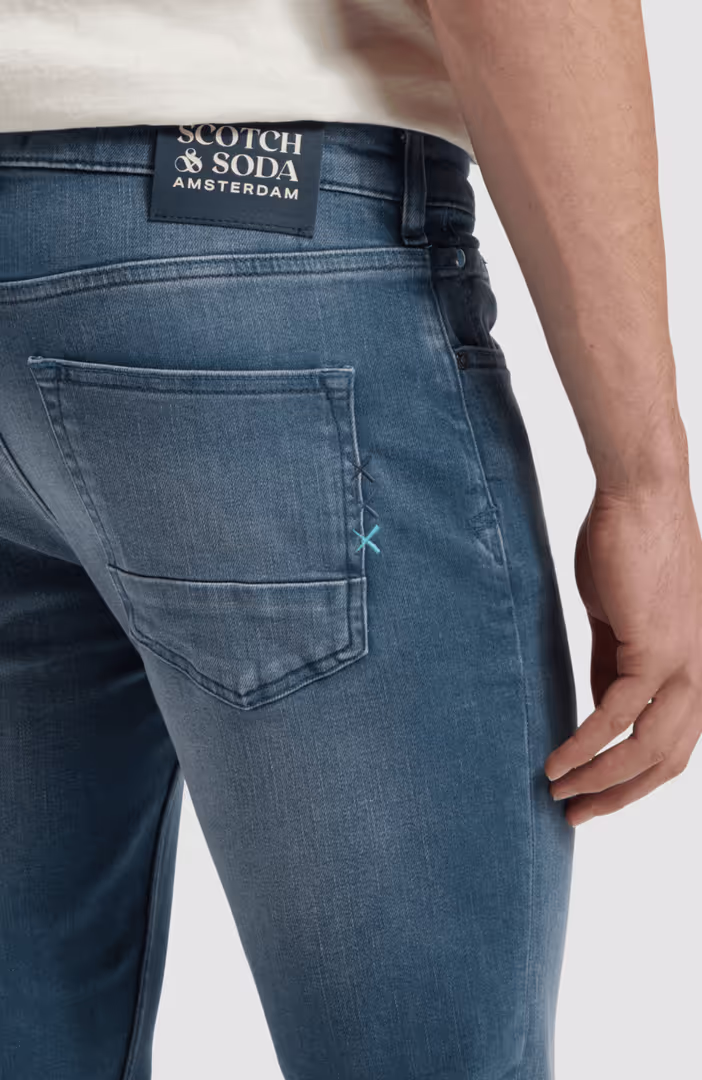 Seasonal Essentials Skim Skinny Jeans  - Trance Blue