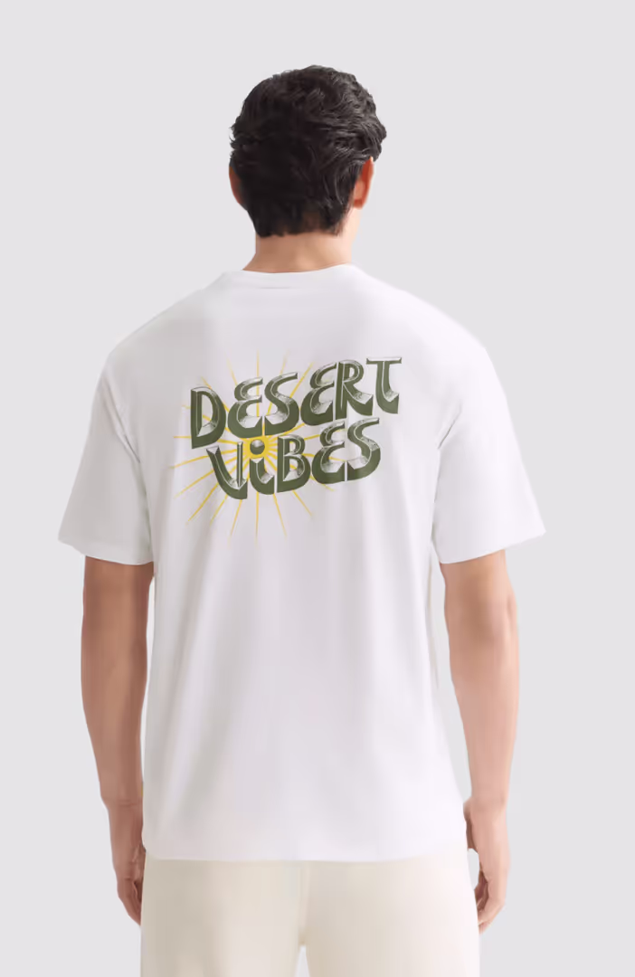 Front and back artwork regularfit Tshirt