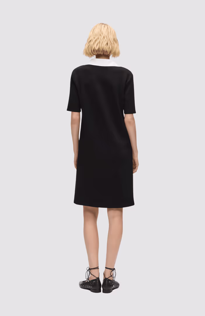 Signature Collar T-Shirt Dress