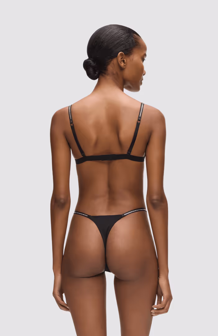 Ikon Rhinestone Triangle Bra