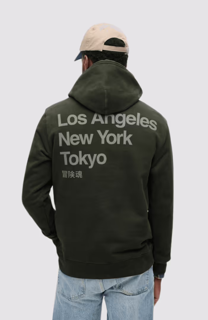 CORE LOGO CITY LOOSE HOOD