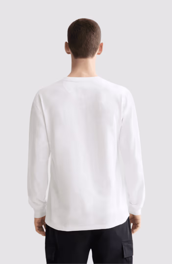 Slub Henley T-shirt LS