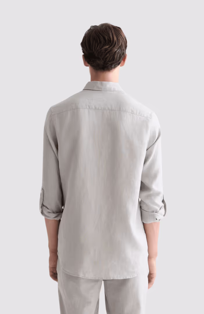 Seasonal core linen regularfit shirt