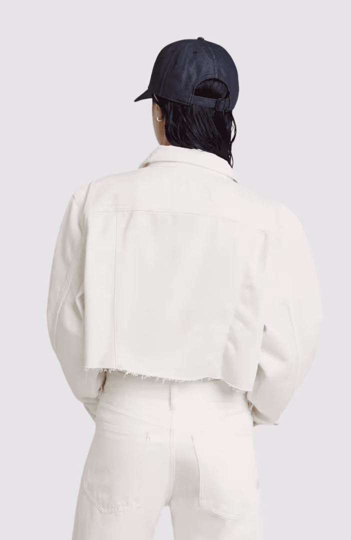 Cropped Wander jacket destroyed wmn