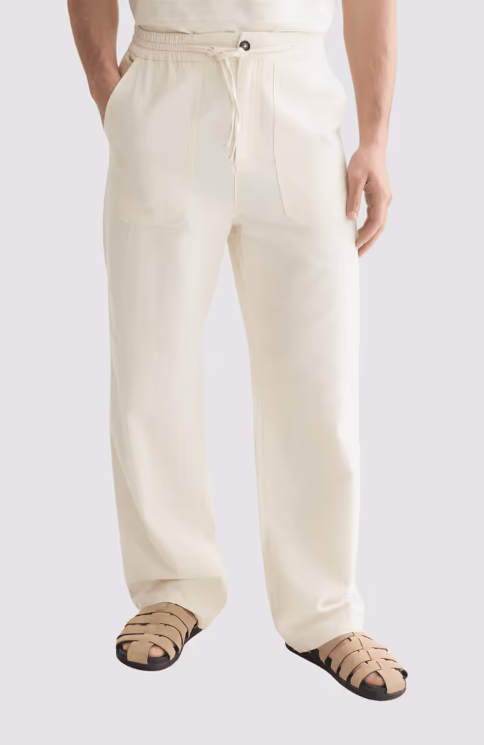Otis linenblend relaxed straightfit jogger