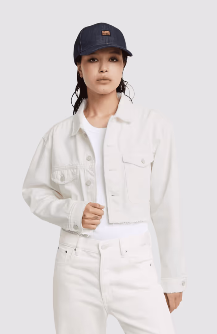 Cropped Wander jacket destroyed wmn