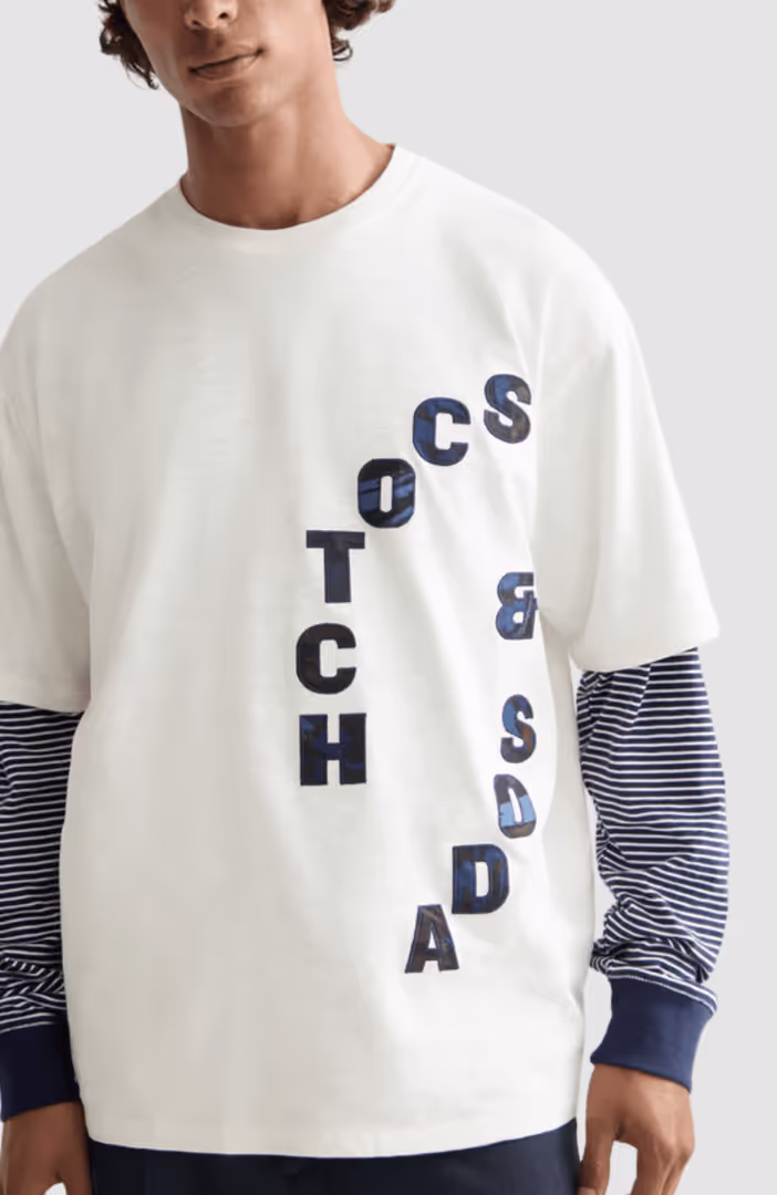 Loose Fit Applique T-shirt