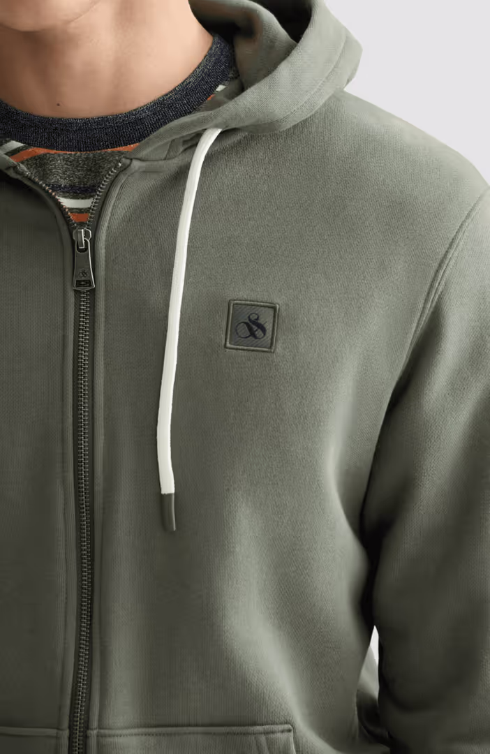 Full Zip Logo Hoodie