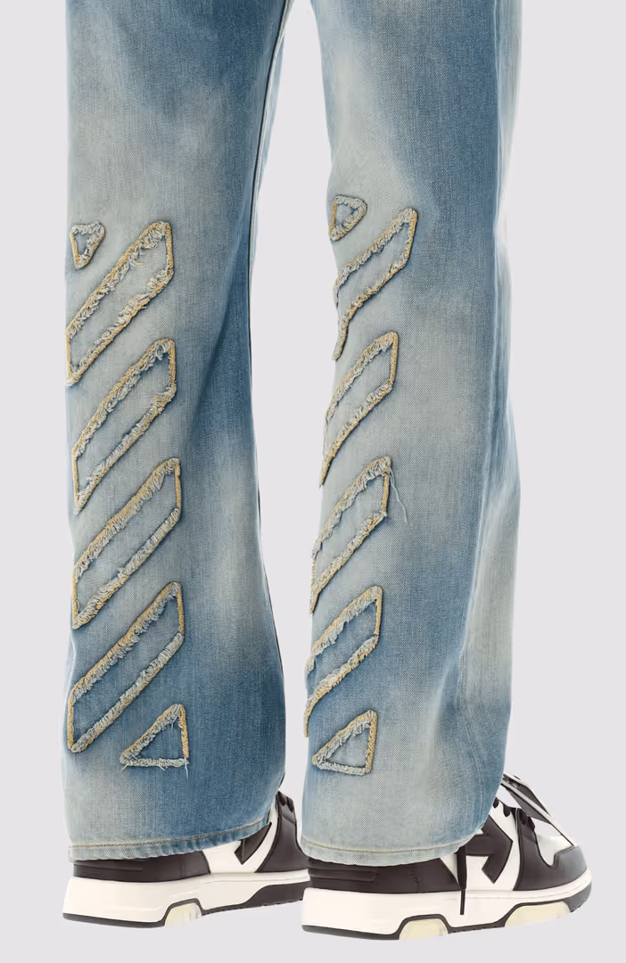 Diag Raw Patch 90S Skate Jeans