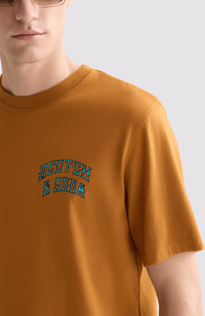 Front and back artwork regularfit Tshirt