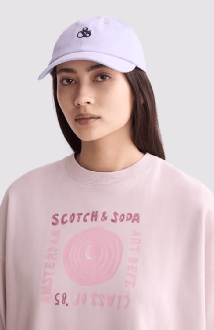 Washed seasonal oversized fit sweatshirt
