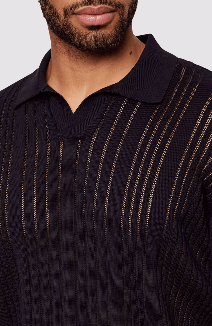Knit Polo 1/2