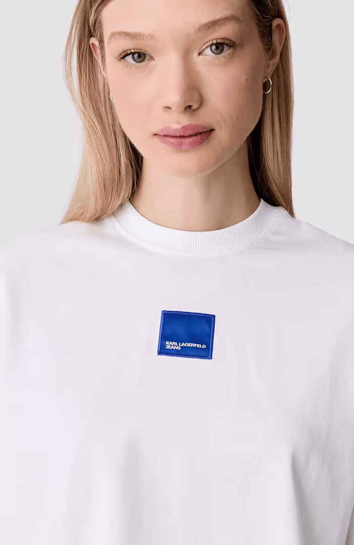 KLJ Reg Boxy Patch Tee