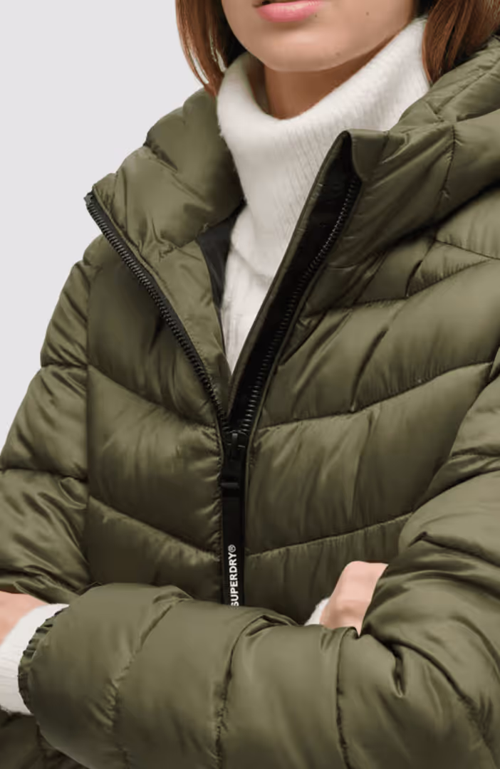 HOODED FUJI MID PADDED JACKET