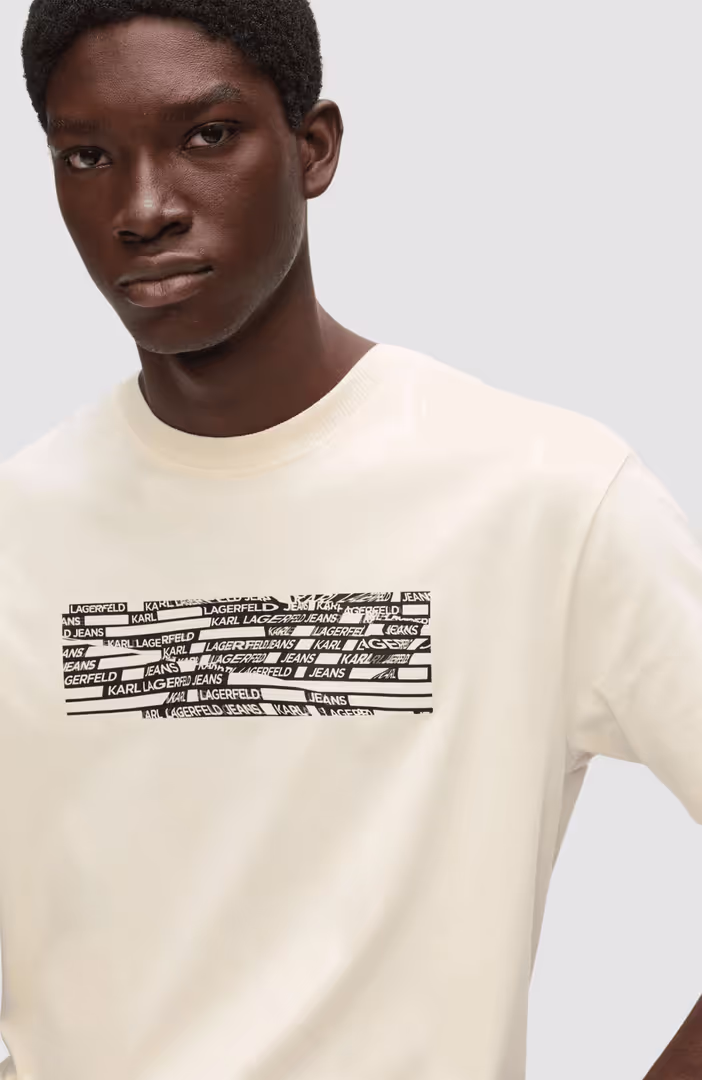 KLJ Reg Ss Tape Logo Tee