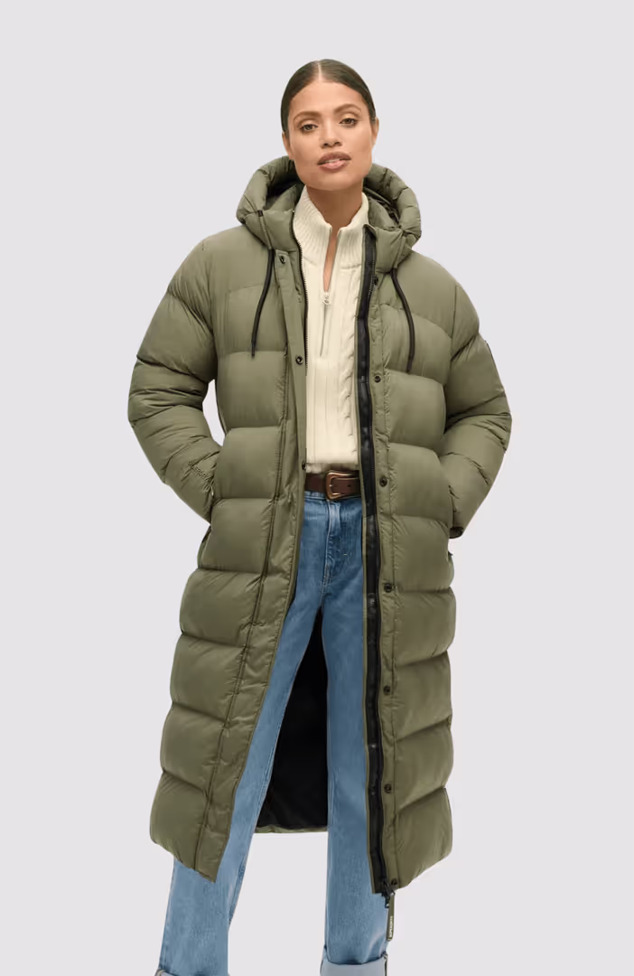 Ripstop Longline Puffer Jacket