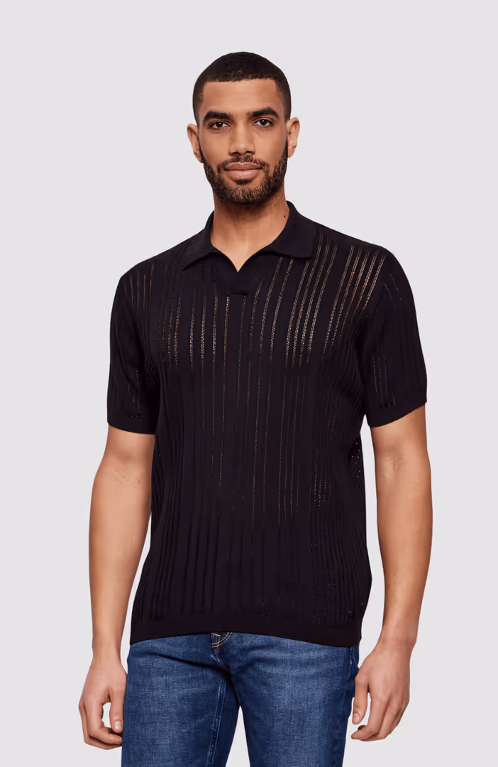 Knit Polo 1/2
