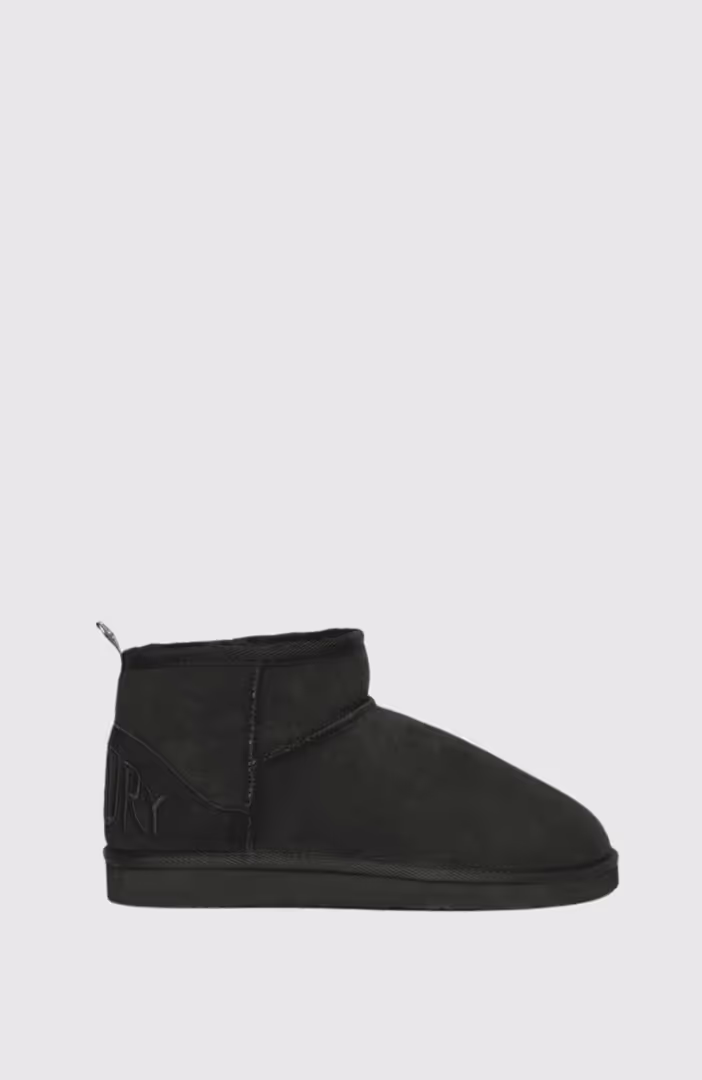 Suede Sherpa Mini Boot
